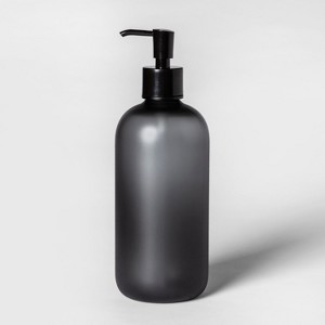 Oversized Plastic Soap/lotion Dispenser Black - Room Essentials