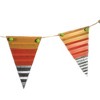 8.5 Inch Candycorn Garland Metal Jute Bells Party Banners - 2 of 3