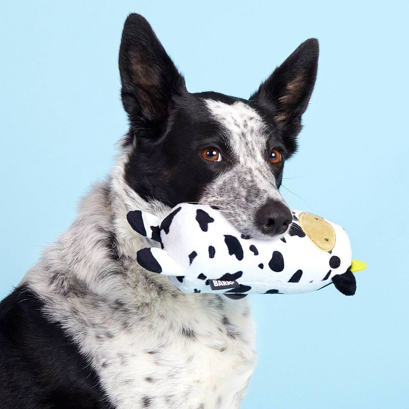 BARK Super Chewer Cow Dog Toy - Mad Cow, 3 of 17