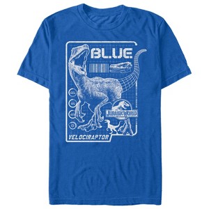 Men's Jurassic World: Fallen Kingdom Blue Details T-Shirt - 1 of 4