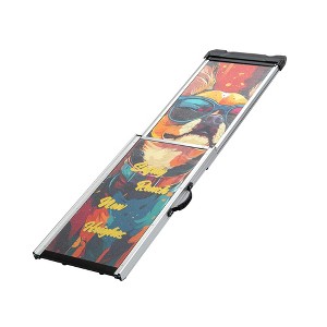 Sevobal Pet Steps and Ramps, Folding Portable Pet Stair Ramp with Handle, Dog Steps for Enter Car Truck, Multicolored, 37.4"*16.73"*63.5" - 1 of 4