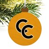 Colorado College Secondary Logo Wood Christmas Tree Holiday Ornament - 4 of 4