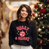 Simply Sage Market Women's Graphic Sweatshirt Merry and Bright Disco Ball - 2 of 4