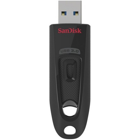 Sandisk 128gb Ultra Usb 3.0 Flash Drive - Usb 3.0 - Black - 5 Year Warranty : Target