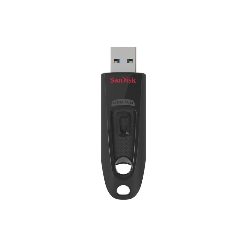 SanDisk 128GB Ultra USB 3.0 Flash Drive - 128 GB - USB 3.0 - Black - 5 Year Warranty, 1 of 3