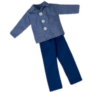 Doll Clothes Superstore Business Casual Blue Fits Ken GI Joe and 12 Inch Dolls - 1 of 4