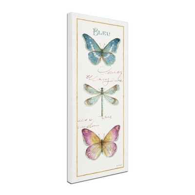 Trademark Fine Art -Lisa Audit 'Rainbow Seeds Butterflies I' Canvas Art
