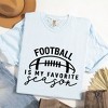 Simply Sage Market Women's Football Is My Favorite Season Ball Short Sleeve Garment Dyed Tee - 3 of 4