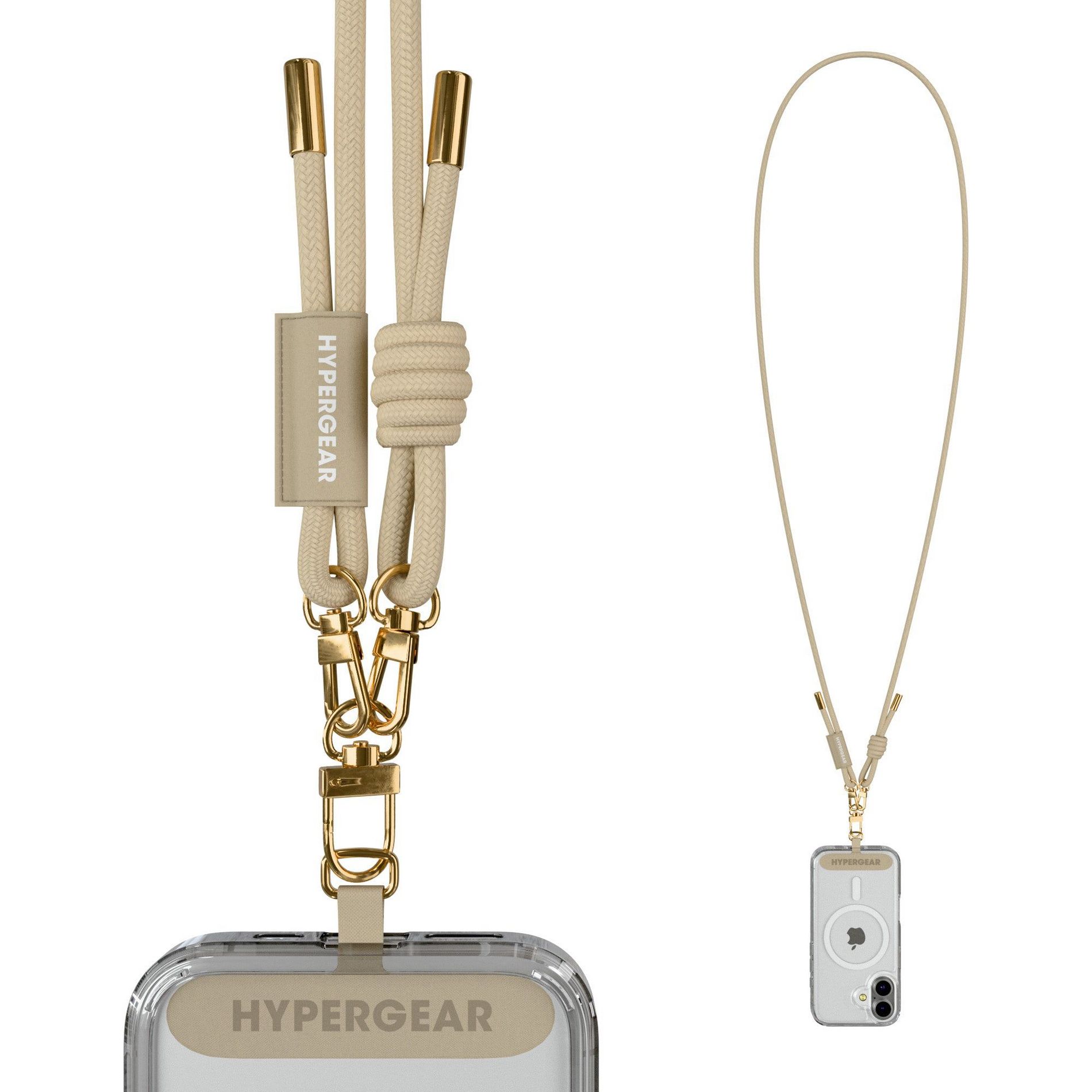 HyperGear Universal Crossbody Phone Strap Sand