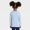 Toddler Girls' Long Sleeve Solid T-Shirt - Cat & Jack™ - 2 of 3