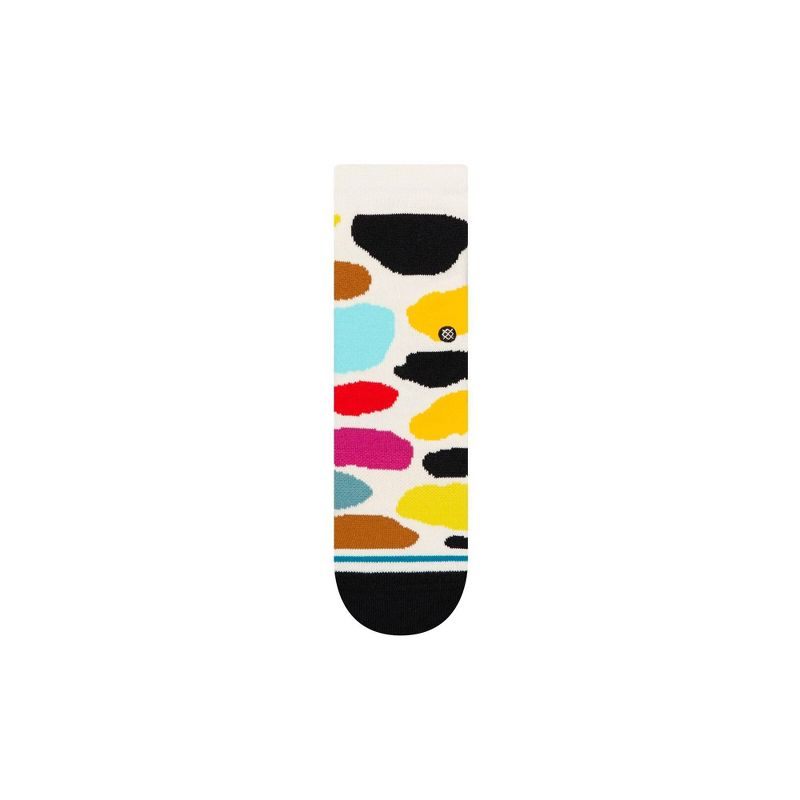 Stance Kids&#39; Abstract Dots Crew Socks - L, 5 of 12