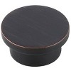 Elegant Lighting Trovon 1.6Inch Diameter Oil-rubbed Bronze Oversize Round Knob Multipack (Set of 10) - 4 of 4