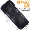 Zone Tech Black Wooden Beaded Comfort Seat Cover - 2 Pack Car Driver Massaging Cool Comfortable Seat Cushion with  High Ventilation- Reduces Fatigue. - 2 of 4