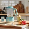 Robotime Dollhouses Pretend Play Kitchen Toy with 9 pcs Accessories,Toys Fruit Juicer Maker Realistic Light and Sound, Blue, 9.06"*6.61"*4.72" - 2 of 4