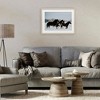 Stupell Industries Winter Herd of Horses Framed Print Under Glass Art - 3 of 4