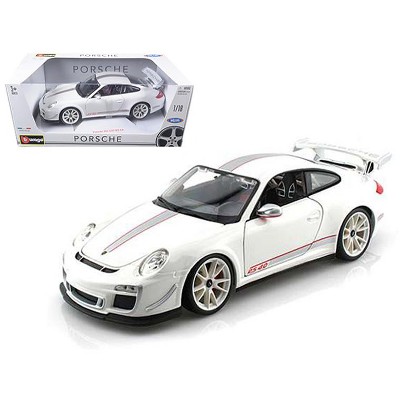 Porsche 911 GT3 RS 4.0 White 1/18 Diecast Car Model by Bburago