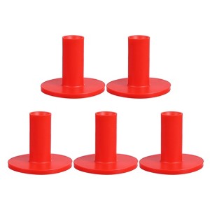 Unique Bargains Stability Soft Practice Training Rubber Cover Golf Tees 5 Pcs - 1 of 4