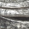 Split P Silver Metallic Rim Glass Dinner Plate Set of 4 - image 3 of 3