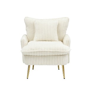 Maliang 30.31" Single Chair With Back Cushion - 1 of 4
