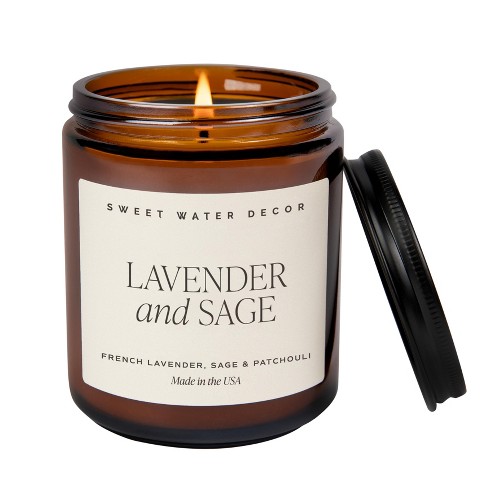 Soy Wax Candles - Lavender + Sage