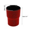 Unique Bargains Car Trash Can Rhinestones Hanging Air Vent Plastic Trash Bin 1 Pcs - 4 of 4