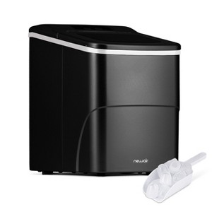 Newair 26 lbs. Countertop Ice Maker, Portable and Lightweight, Intuitive Control, Large or Small Ice Size, Easy to Clean BPA-Free Parts - 1 of 4