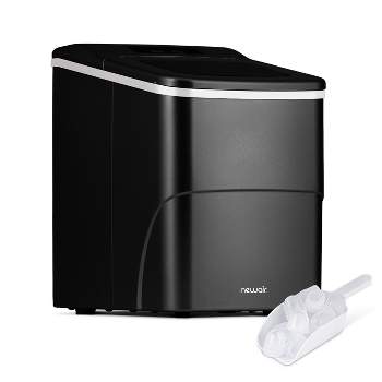 Newair 26 lbs. Countertop Ice Maker, Portable and Lightweight, Intuitive Control, Large or Small Ice Size, Easy to Clean BPA-Free Parts