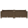 vidaXL Raised Bed 31.5"x15.7"x9.1" Polypropylene - 4 of 4