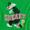 Looney Tunes Sneaky Adult T-Shirt - 2 of 4
