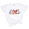 Simply Sage Market Coquette Ship Anchor Garment Dyed Tee - 2 of 4