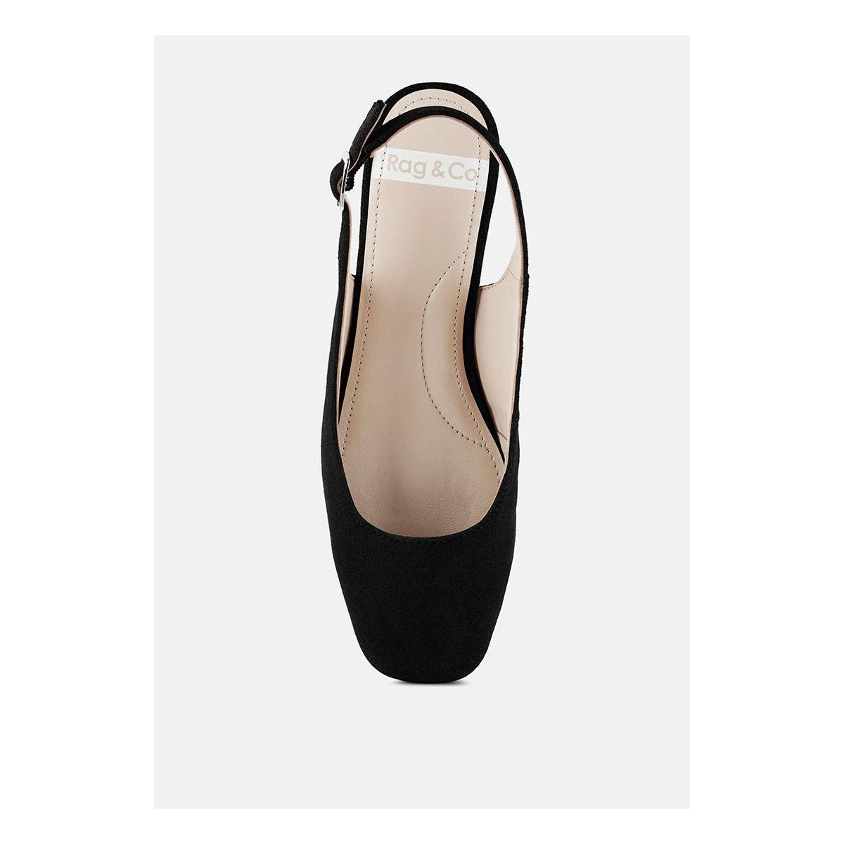 Обувь Rag & Co Womens Sozani Real Soft Leather Slingback Flats 8 — фото 4