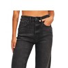 Women's Clean Straight Jeans - JUST BLACK DENIM - 2 of 4