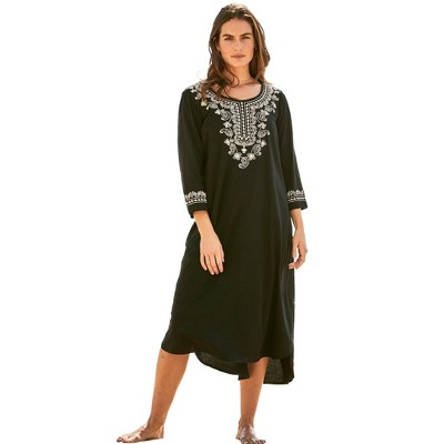 Swim 365 Women's Plus Size Embroidered Cover Up : Target