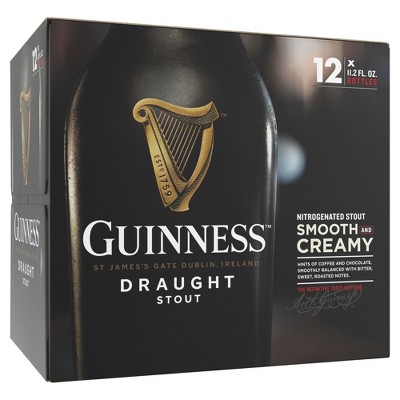 Guinness Draught Beer- 12pk/11.2 fl oz Bottles