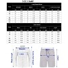 Coolmee Men's Matching Set 2 Piece Outfits Fashion Button Down Long Sleeve Shirts and Shorts Work Vacation Outfits - 3 of 3