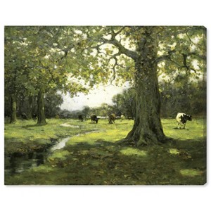 Art Remedy Meadow Brook by Charles Paul Gruppe Classic Landscape and Portrait Wall Art Unframed - 1 of 4