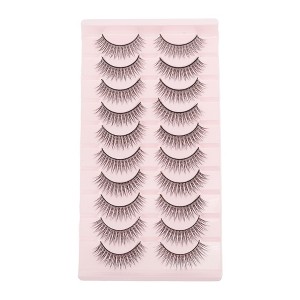 Unique Bargains False Eyelashes for Women 10 Pair - 1 of 4