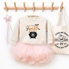 The Juniper Shop I'll Put A Spell On You Glitter Youth Ultra-Soft Graphic Sweatshirt - 2 of 3