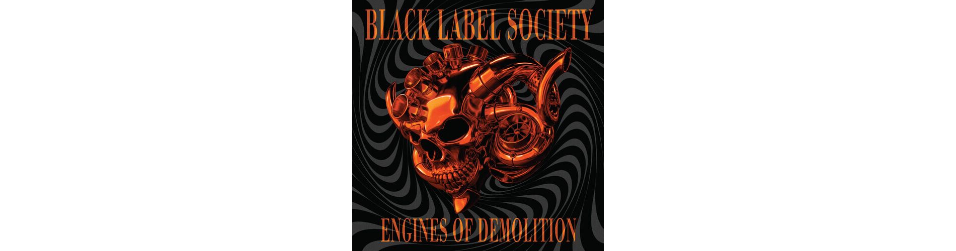 Black Label Society - Engines of Demolition - Orange with Black Splatter (Colored Vinyl Orange Black Splatter)