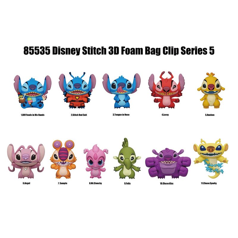 Stitch Series 5 Bag Clips, 3 of 5