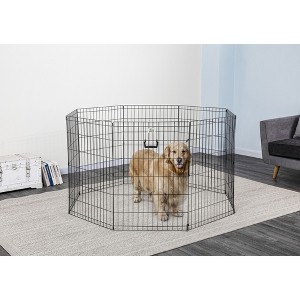 Go Pet Club Foldable Pet Exercise Pen 24" to 48" Tall GDP1024 - 1 of 2