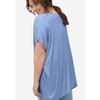 ellos Women's Plus Size Oversized Linen-Blend Tunic - 3 of 4