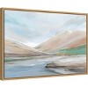 23" x 16" Royal Hills by Isabelle Z Framed Canvas Wall Art - Amanti Art - 2 of 4