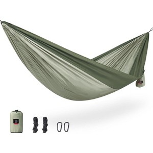 Naturehike Swing Hammock 1-Person Camping Hammock Sturdy Portable Durable Swing 180kg Load Capacity for Outdoor, Trekking, Travelling, Garden - 1 of 4