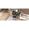 27.9'' Black Makeup Vanity Desk with Flip Top Mirror and LED Light, Dressing Table with Charging Station - 4 of 4