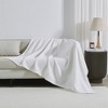100% Cotton Waffle Weave All-Season Bed Blanket - Great Bay Home - 3 of 4