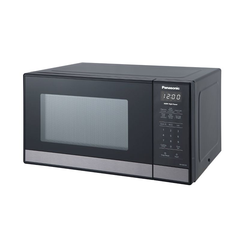 Panasonic .9 cu ft Microwave - Black Stainless Steel - NN-SB438, 2 of 8