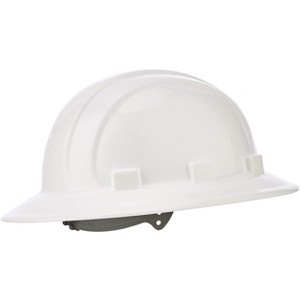 Bon Tool 84-534 Hard Hat - Full Brim - White - 1 of 1