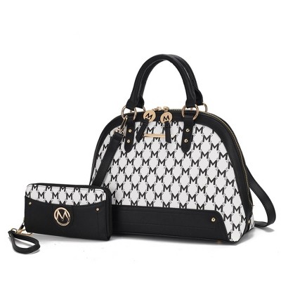 MKF Collection Frida Women’s Satchel with matching Wallet by Mia K