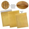 UOFFICE Pack of 400 Kraft Bubble Mailers 9.5" x 14.5" - #4 Self-Seal Padded Envelopes - 3 of 4